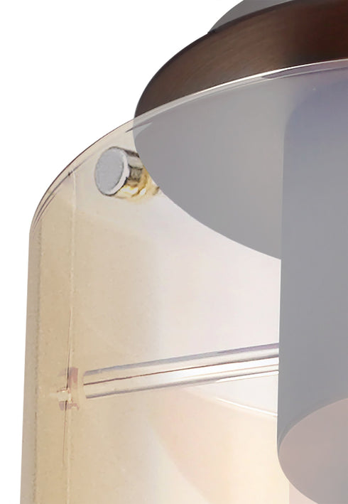 Brooks Round Ceiling Flush 1 Light